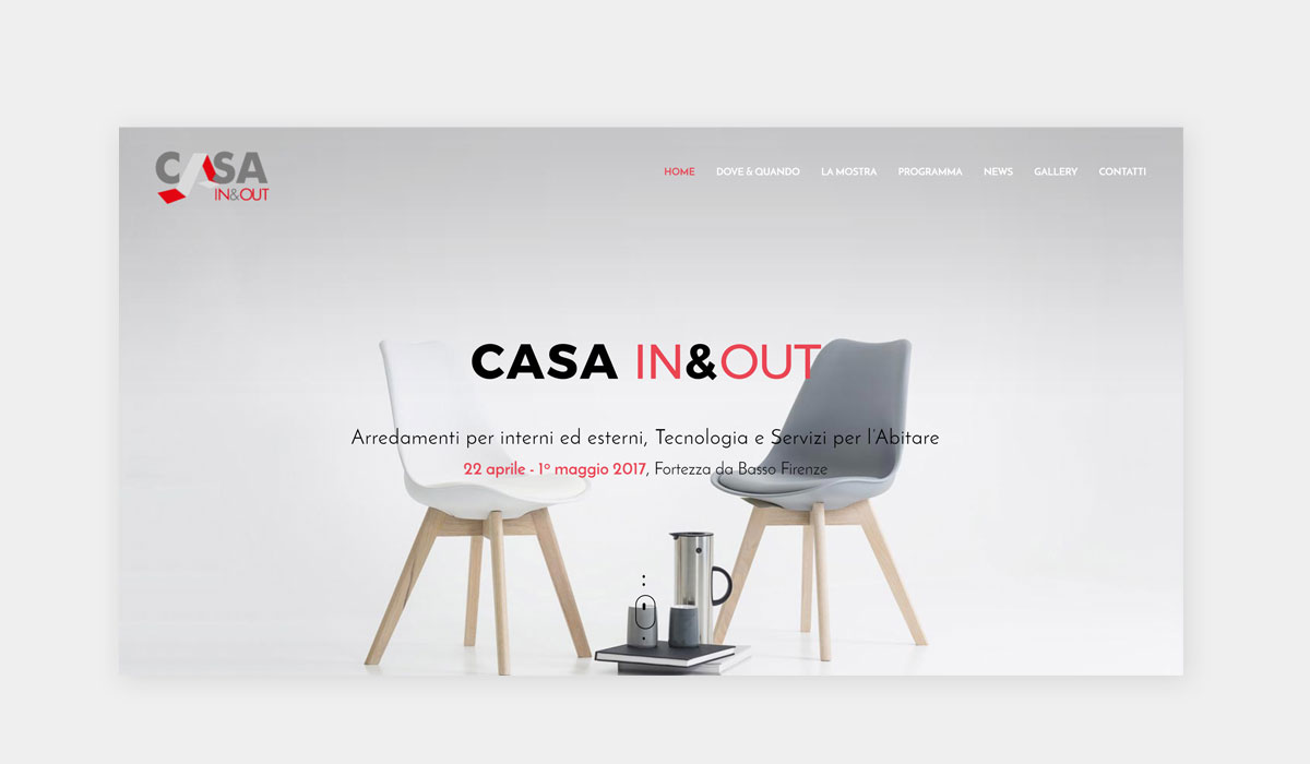 Sitoweb Casa In&Out