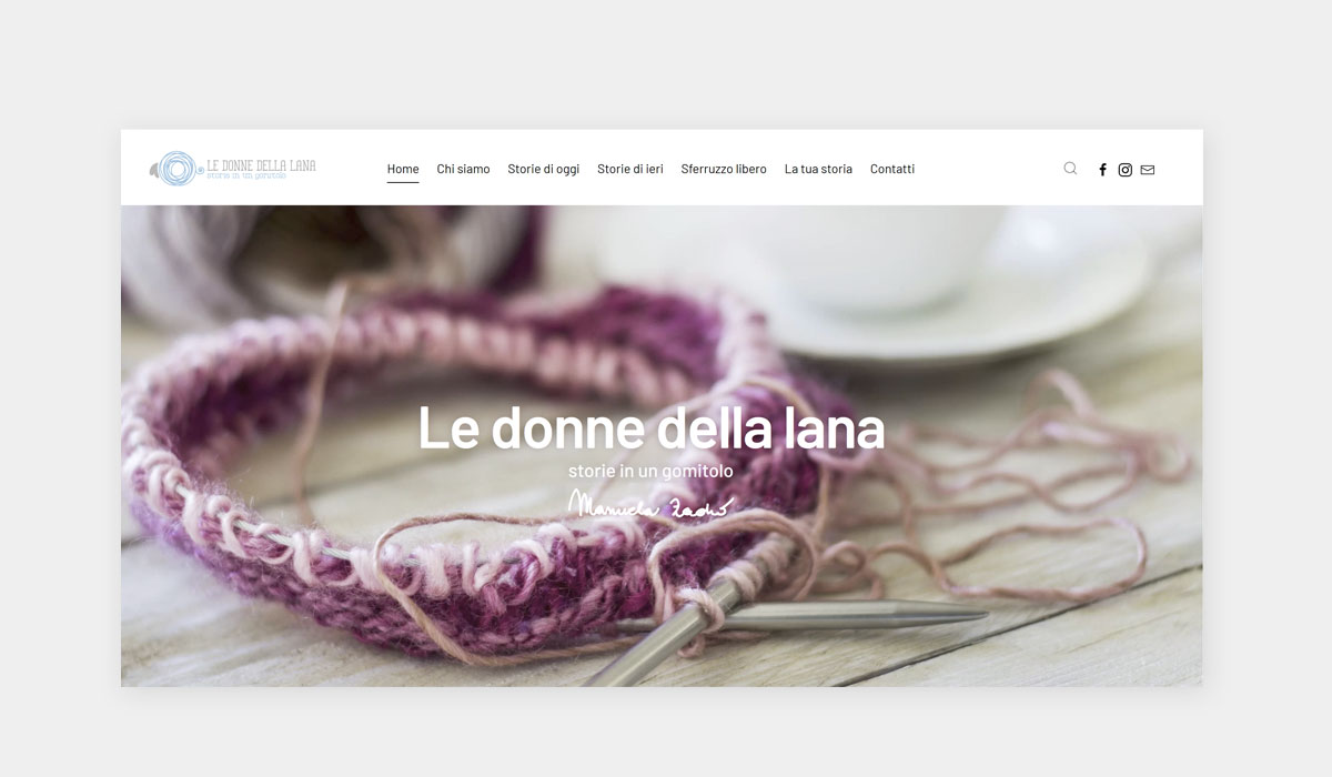 Le donne della lana - storie in un gomitolo