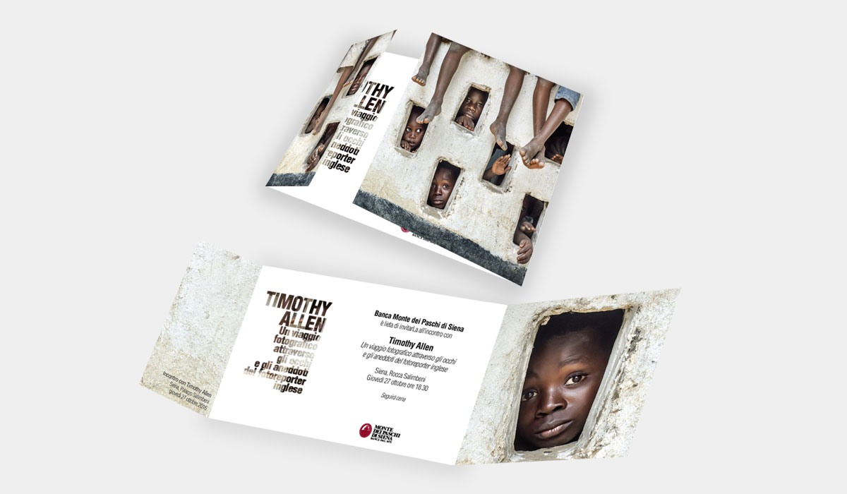 Invito Timothy Allen - Mostra Fotografica