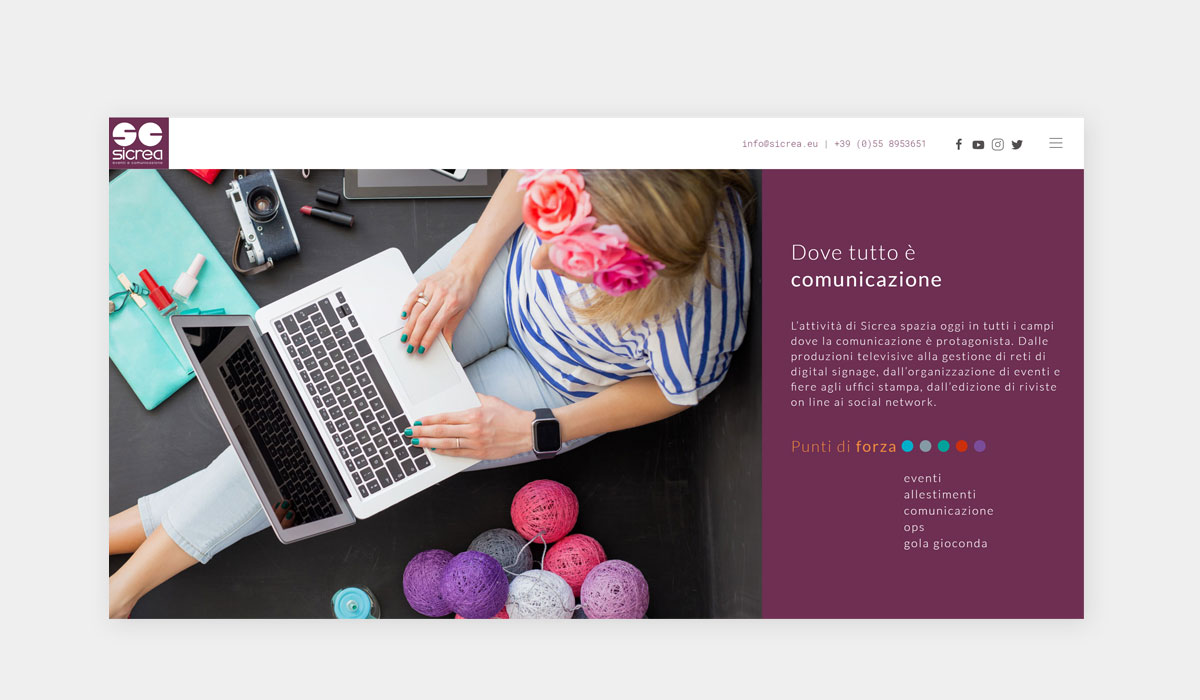 Website Sicrea