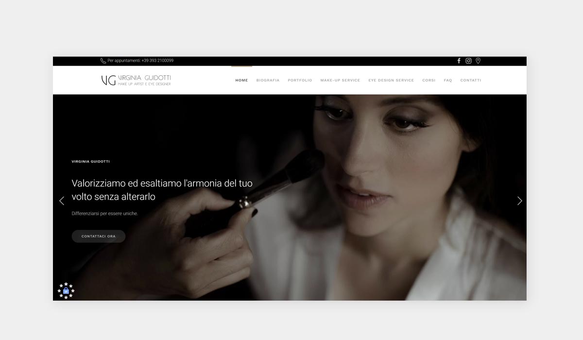 Virginia Guidotti | Make up artist e Eye designer